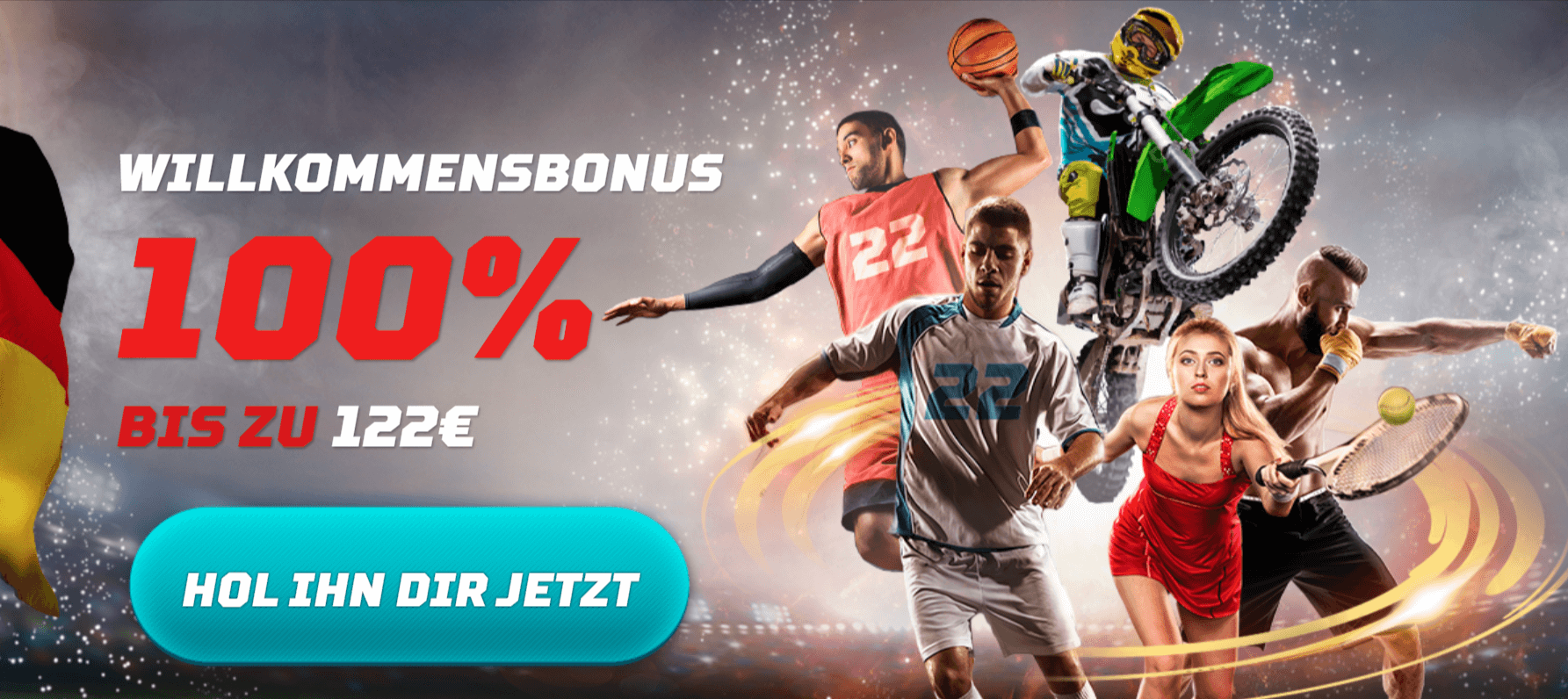 bonus 22bet germania
